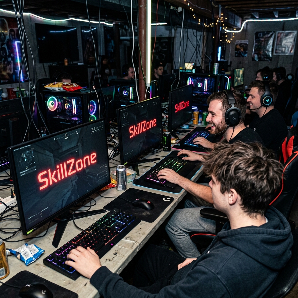 Legendární LAN party u nás na Hájích. Spousta pizzy, piva a hlavně společné chvíle s partou! 🍕🍺 #friends #lanparty #reborn